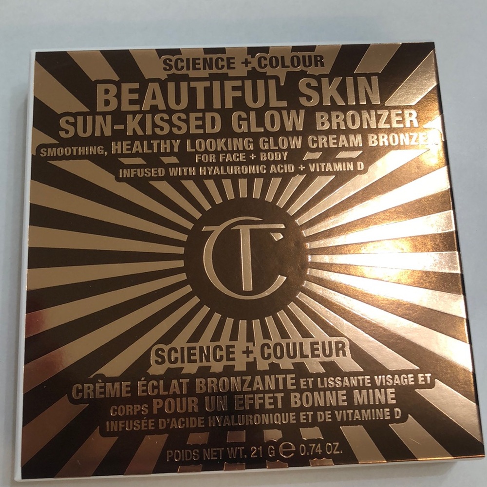 Charlotte Tilbury Beautiful skin bronzer new with box medium shade